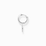 THOMAS SABO Single hoop earring with cross