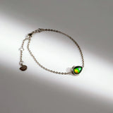 KORITE Essentials teardrop ammolite bracelet in sterling silver