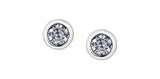 Maple Leaf Diamonds - Stud Earrings