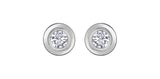 Maple Leaf Diamonds - Stud Earrings
