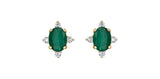Gold Birthstones Earrings - You choose Month