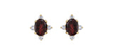 Gold Birthstones Earrings - You choose Month