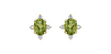 Gold Birthstones Earrings - You choose Month