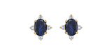 Gold Birthstones Earrings - You choose Month