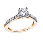 Lab Grown Diamond Engagement Ring 1.30ct tw