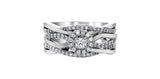 I am Canadian - Halo Diamond Ring