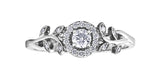 I am Canadian - Halo Leaf Ring