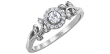 I am Canadian - Halo Leaf Ring