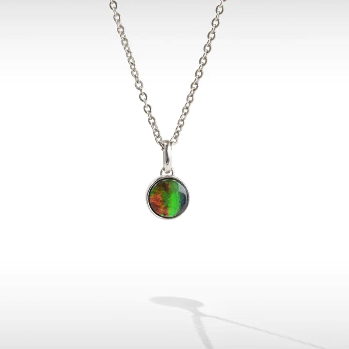 Korite ammolite pendant deals