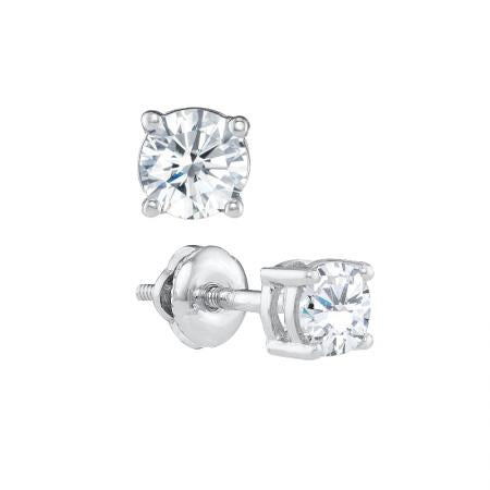 Lab Grown Diamond Stud Earrings 1.47ct tw