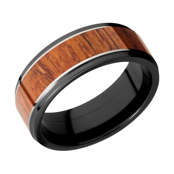 LASHBROOK Zirconium w Desert Ironwood Inlay Tany s Jewellery