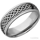 LASHBROOK DESIGNS Cobalt Chrome Celtic Band