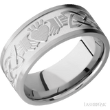 LASHBROOK DESIGNS Titanium Claddagh Band