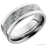 LASHBROOK DESIGNS Titanium Carbon Fibre Inlay Band