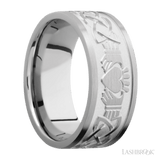 LASHBROOK DESIGNS Titanium Claddagh Band