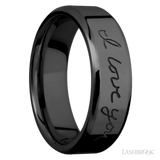 LASHBROOK DESIGNS Zirconium Custom Handwriting