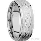 LASHBROOK DESIGNS Cobalt Chrome Celtic Band