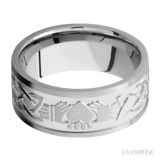 LASHBROOK DESIGNS Titanium Claddagh Band