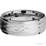 LASHBROOK DESIGNS Cobalt Chrome Celtic Band