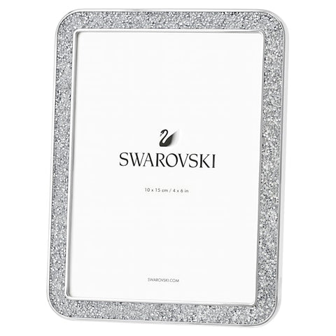 SWAROVSKI - Minera Picture Frame, Small, Silver Tone