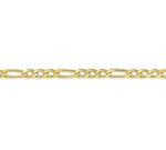 10kt Yellow Gold Figaro Bracelet
