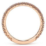 Gabriel & Co. - Pink Sapphire - Stackable Collection