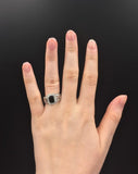 14KT GREEN TOURMALINE RING