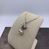 Galatea Diamond in a Pearl Necklace