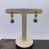 Galatea "Mercy Pearl" with Amethyst Earrings