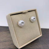 Galatea "Luck Daisy" Diamond in a Pearl Earrings