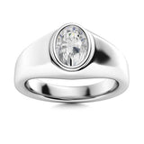 Men's Lab Created Diamond Ring 14kt - 1.57ct