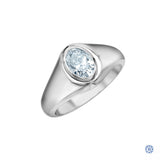 Men's Lab Created Diamond Ring 14kt - 1.57ct