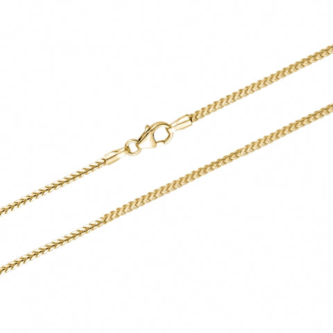 10kt Gold Franco Chain Italian 22"