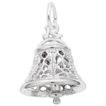 Filigree Bell Charm Pendant