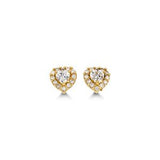 14kt Gold Birthstone Baby Stud Earrings - You Choose