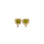 14kt Gold Birthstone Baby Stud Earrings - You Choose