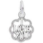 Sterling Silver I Love You Pendant