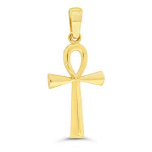 Yellow Gold Ankh Cross