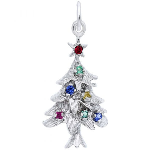 Christmas Tree with Ornaments Charm Pendant