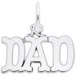 Sterling Silver Dad Pendant