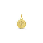 Bella Collection - Round Medic Alert Disc Pendant