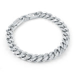 ITALGEM 10MM CURB BRACELET