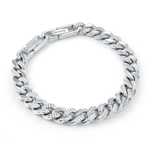 ITALGEM 10MM CURB BRACELET