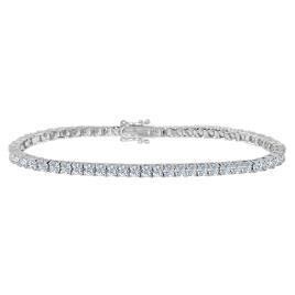 Sterling Silver Tennis Bracelet