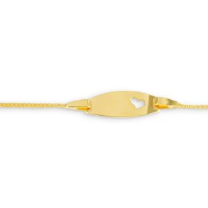 10kt Gold Baby ID Bracelet