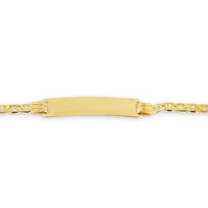 10kt Gold Baby ID Bracelet