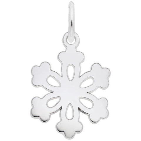 Snowflake Charm Pendant