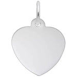 Sterling Silver Petite Classic Heart Pendant