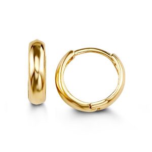14kt Yello Gold Huggie Earrings