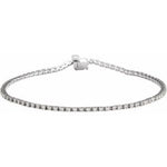 Lab Grown Diamond Tennis Bracelet Petite 1.00ct